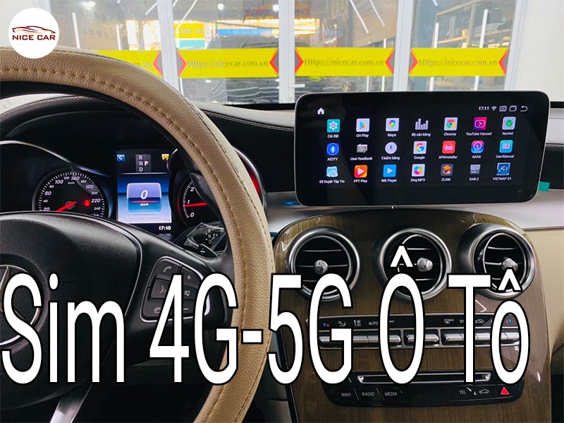 Sim 4G/5G cho ô tô